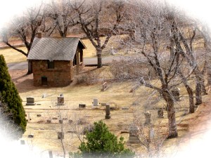 View coming down the mountain.