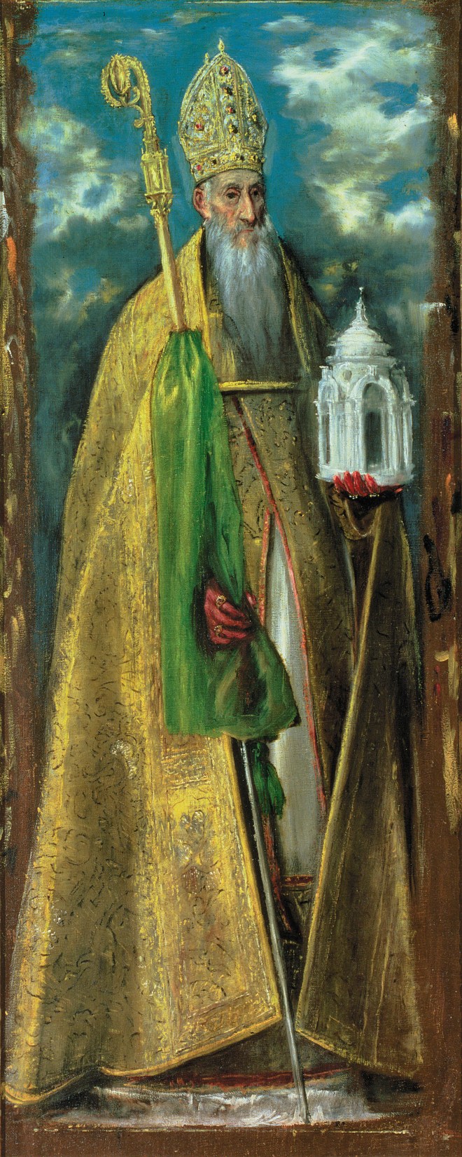Saint Augustine of Hippo; painting by El Greco, 1590