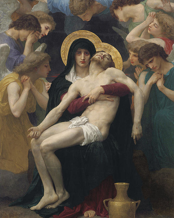 William-Adolphe Bouguereau, Mercy (partial), c. 1876, private collection